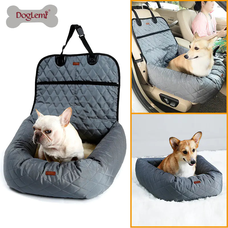 Waterproof Car Seat Bed for Dogs
