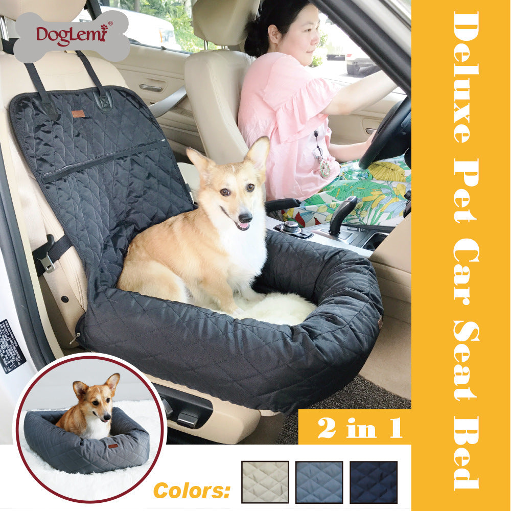 Waterproof Car Seat Bed for Dogs